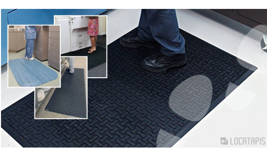 LE TAPIS ANTI-FATIGUE PROTÈGE VOTRE SANTÉ AU TRAVAIL