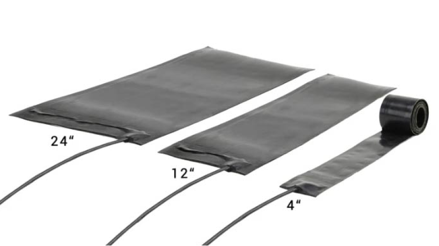 Tapis chauffants pour gouttières et toitures Tek-Sil (disponible prochainement)